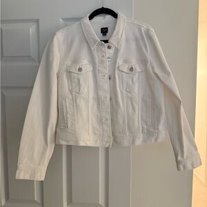 J. Crew Classic White Jacket